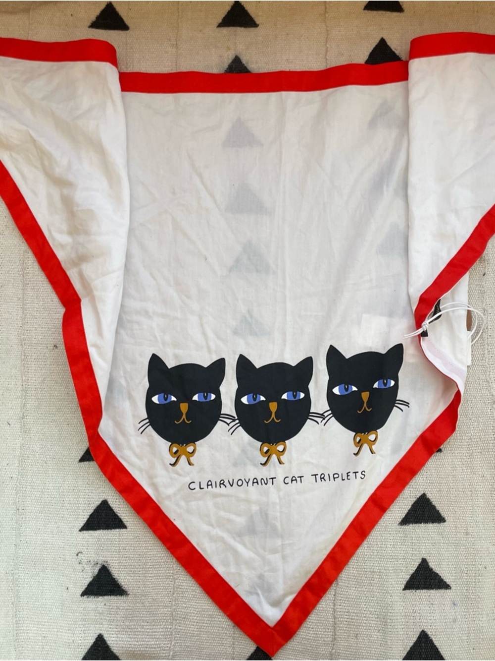 Mini Rodini Clairvoyant Cat Triplets Neckerchief